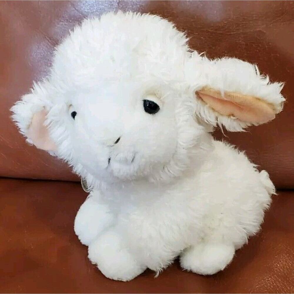 7 Inch Yomiko Classics Russ Berrie Lamb Sheep Stuffed Animal Plush Toy Easter